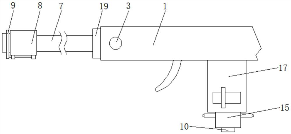 Combined stainless steel multi-ring elastic thread anorectal ligation device