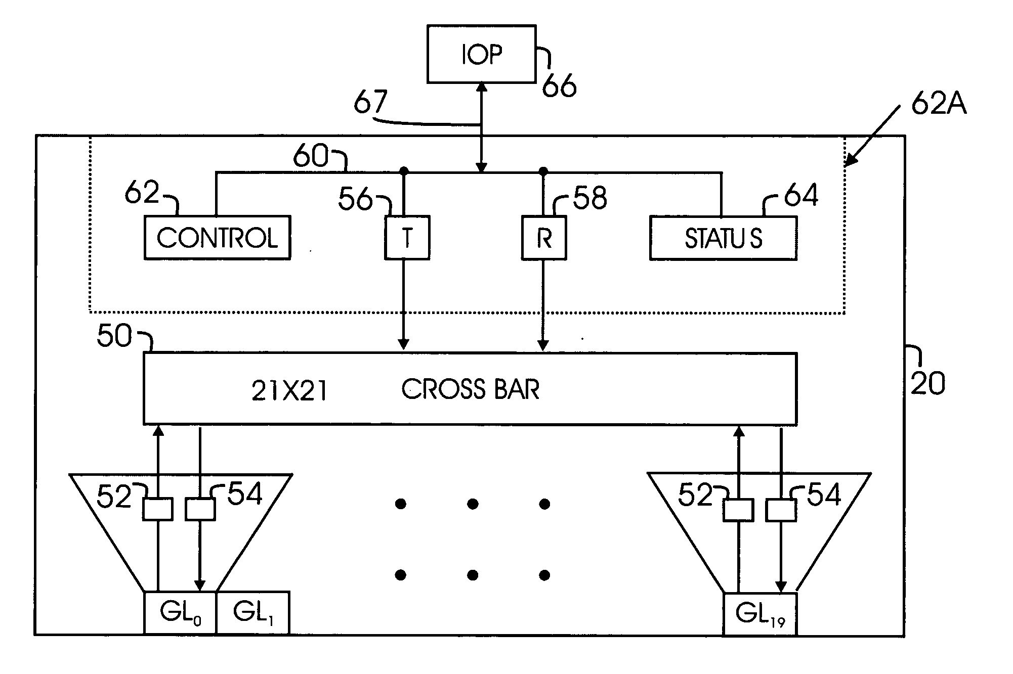 Method and system for congestion control in a fibre channel switch