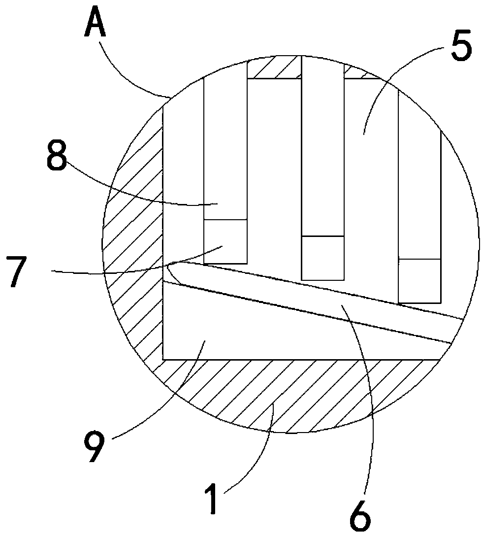 Automatic anti-skid tray