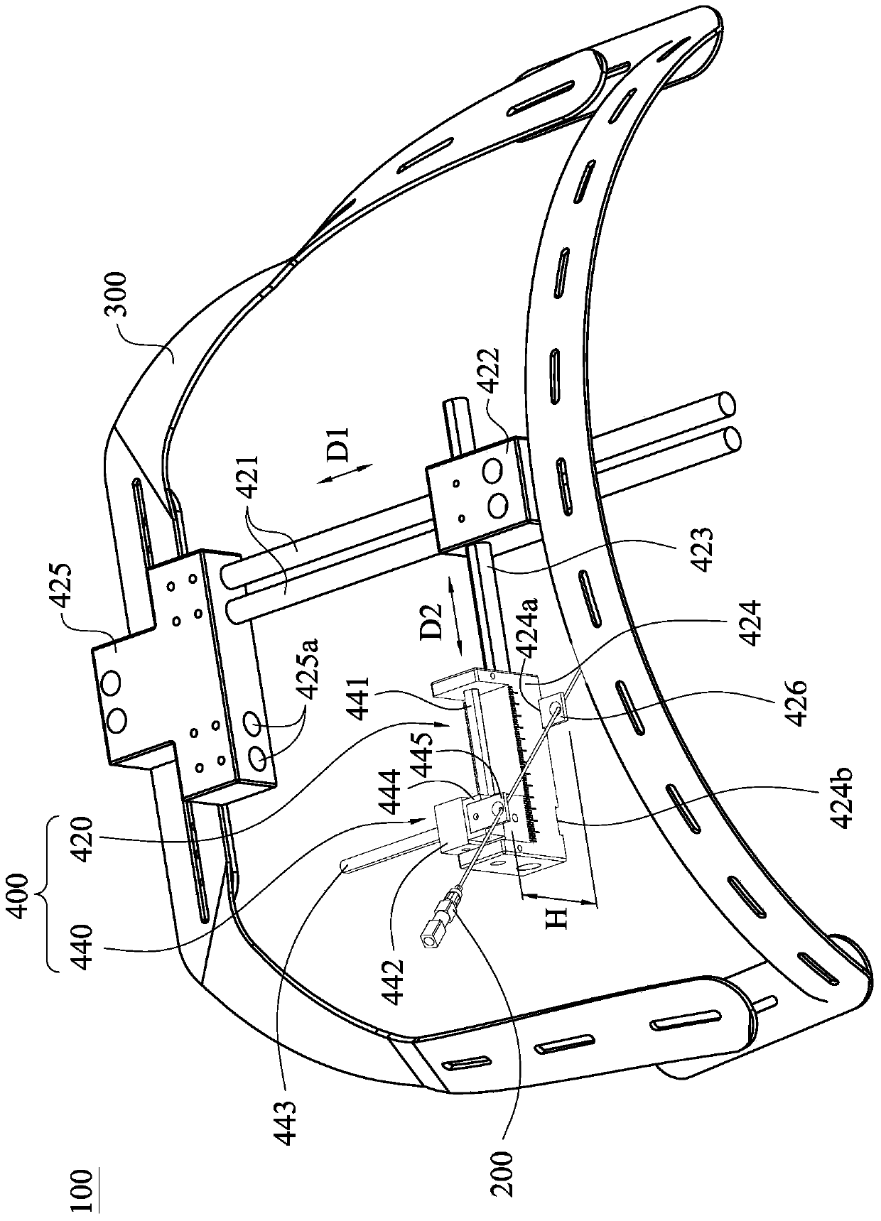 puncture needle positioning device