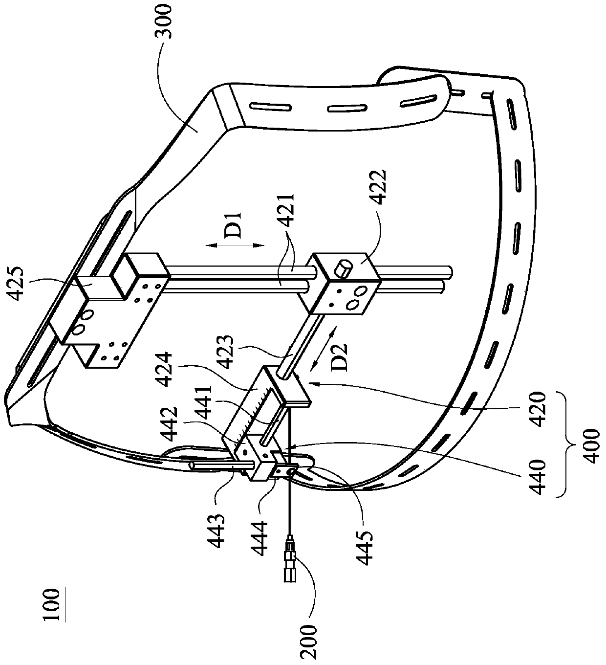 puncture needle positioning device