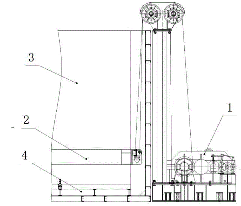 Quenching equipment for large rings