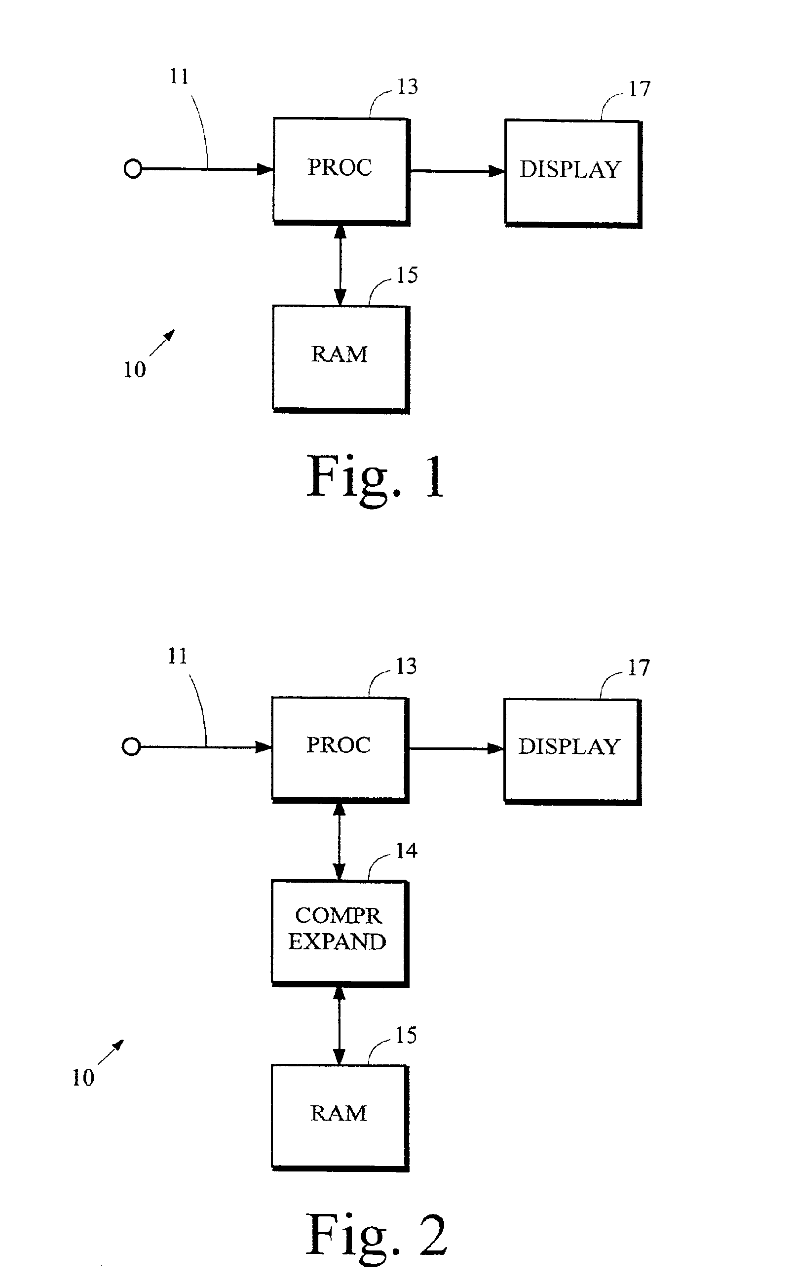 Frame compression using radix approximation