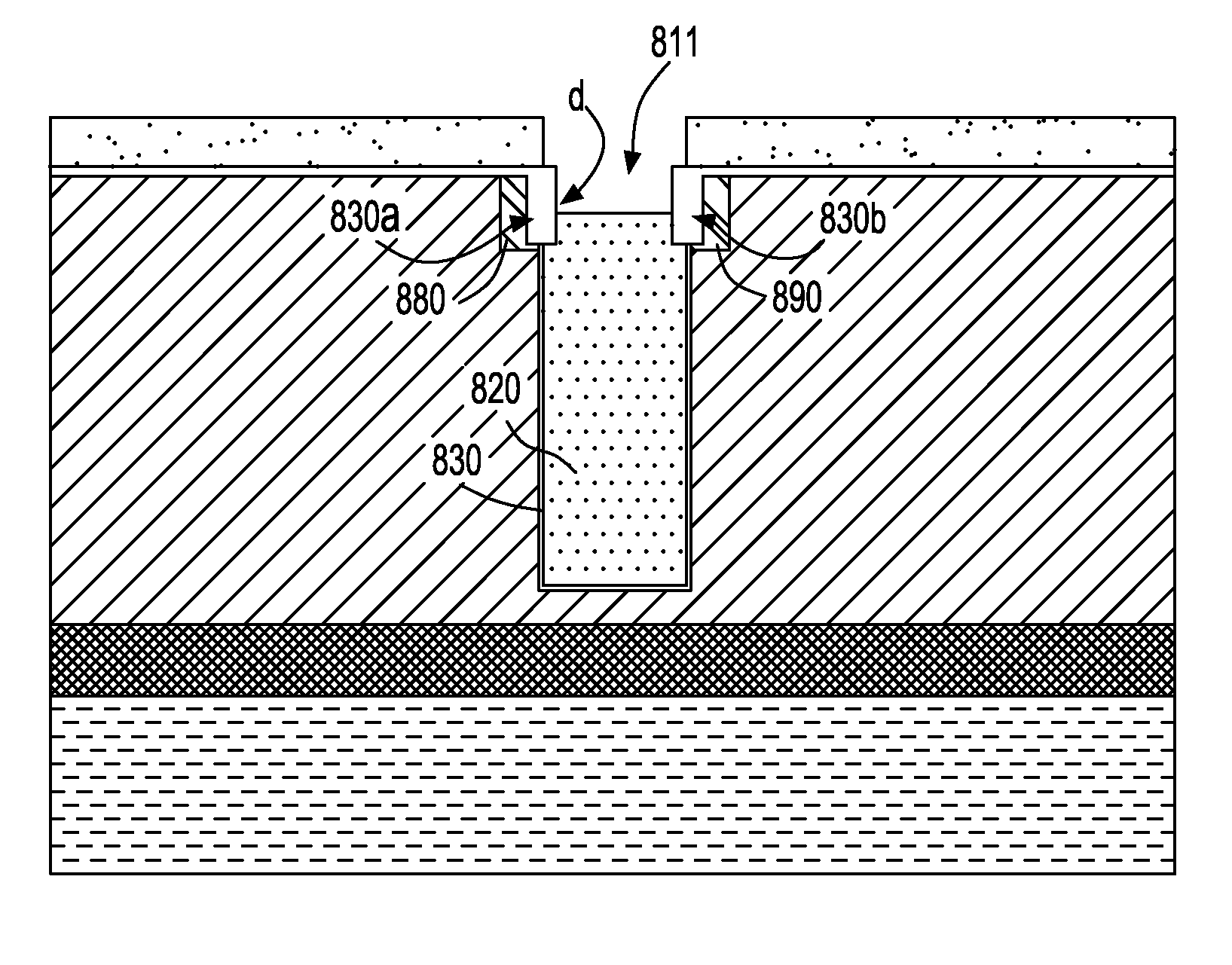 RECESSED GATE CHANNEL WITH LOW Vt CORNER