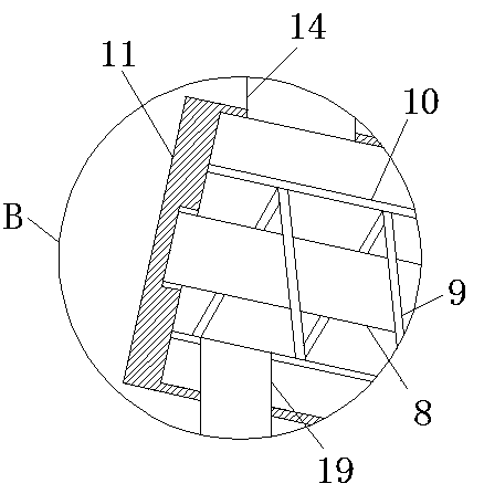 Grain dryer with dust removal function