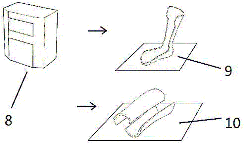 A composite processing method for light-cured three-dimensional printing orthotics