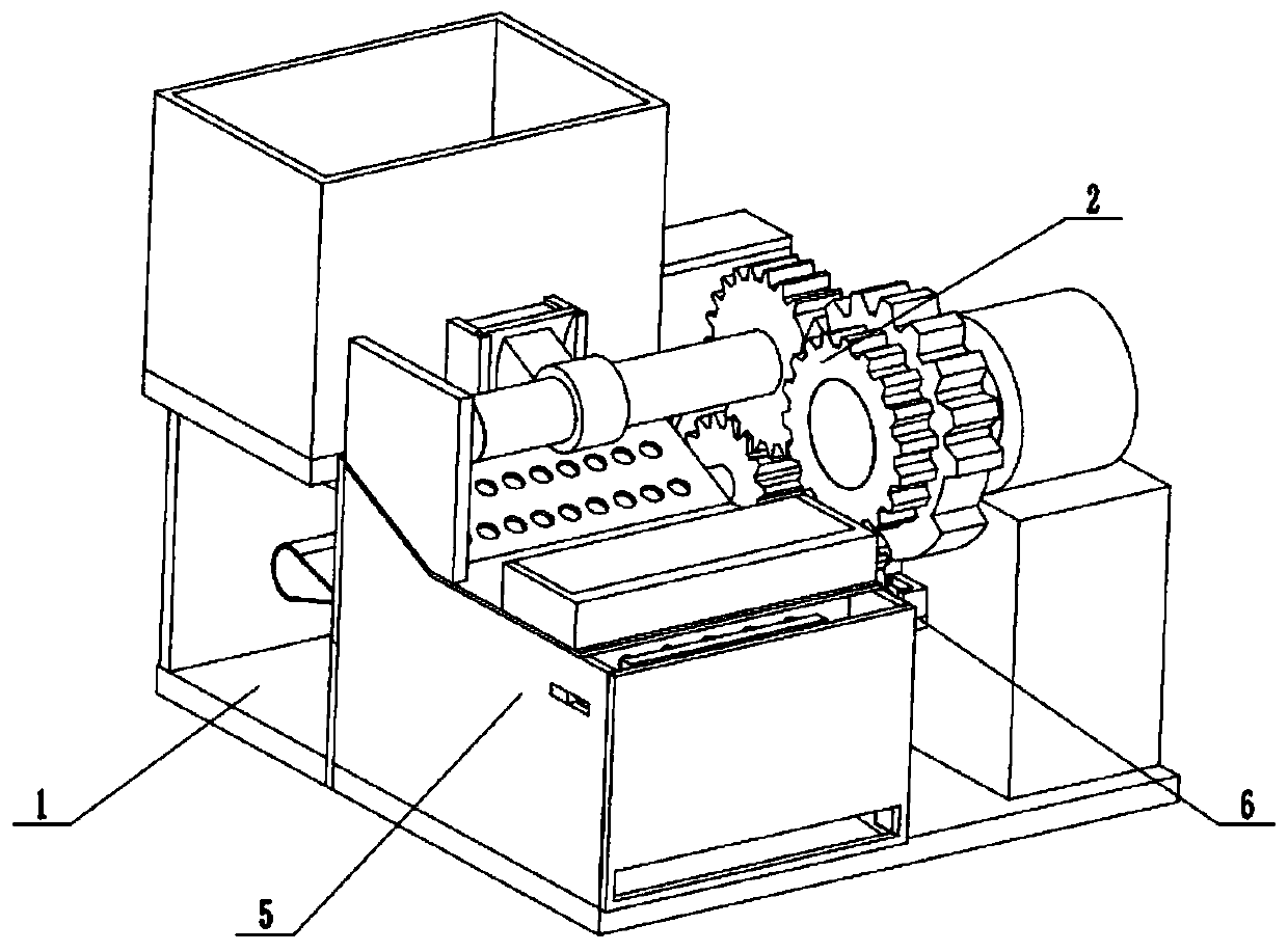 Power ultrasound promoted light material separating device for soil remediation device