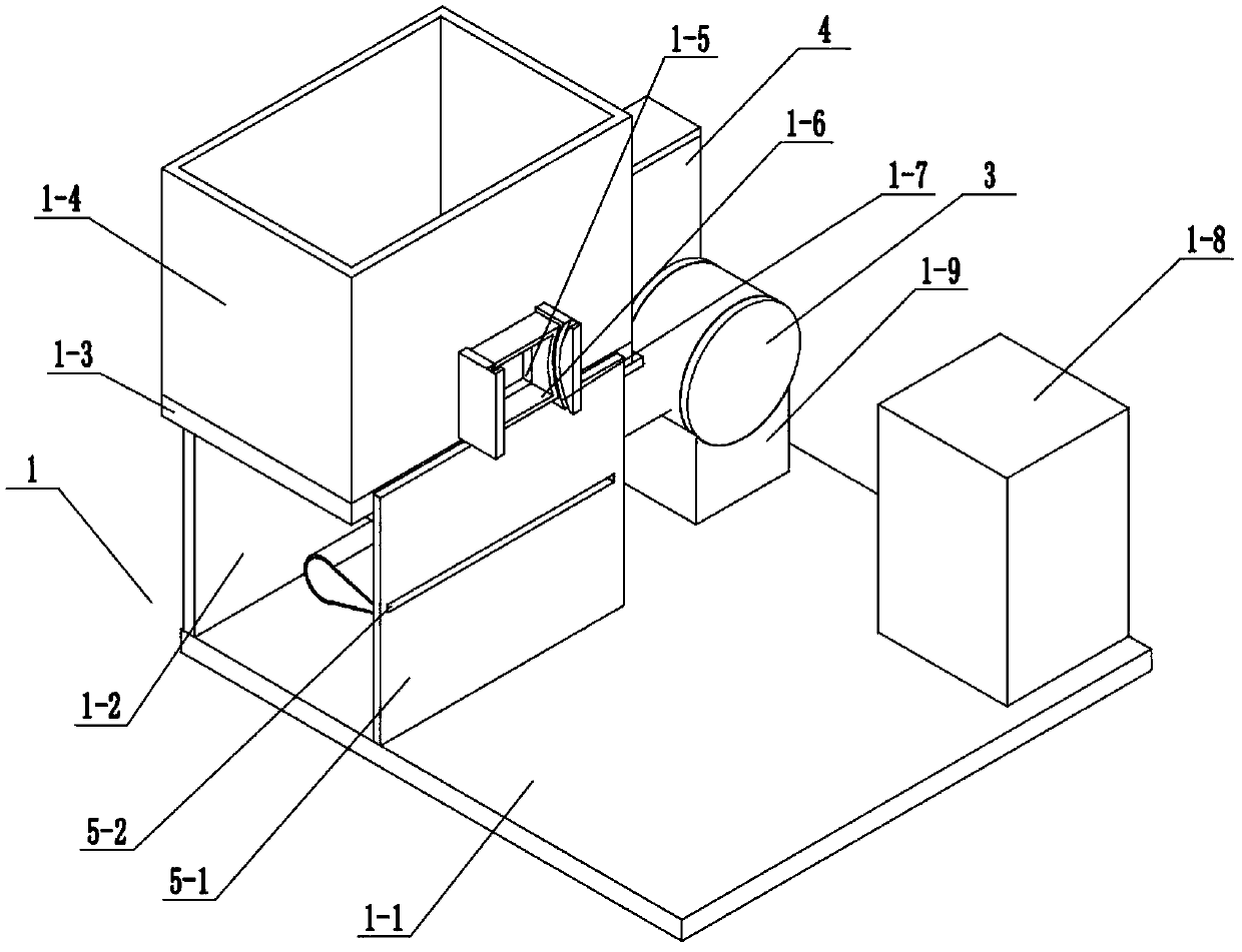 Power ultrasound promoted light material separating device for soil remediation device