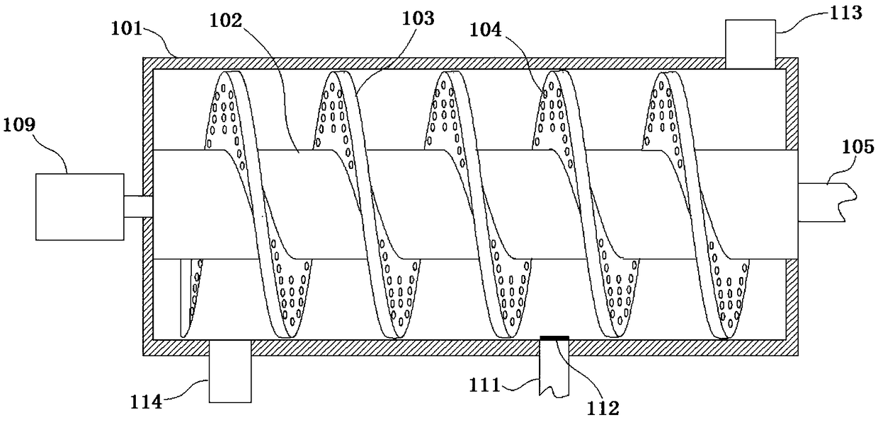 Hot air chamber of efficient grain dryer