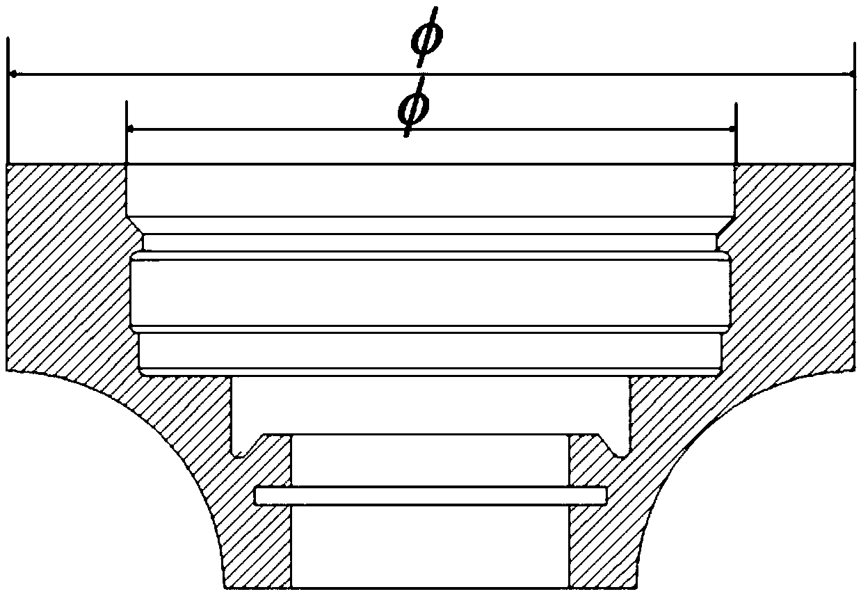 Method for partial plasma spraying of NiCrAlY coating on inner wall of aluminum alloy crankcase with boss, and application of method