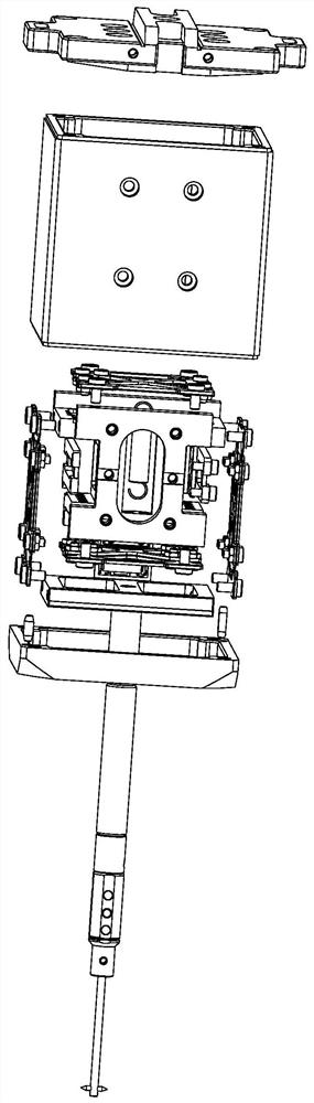 Micro-force measuring type three-dimensional comprehensive thread measuring machine measuring head and measuring method thereof