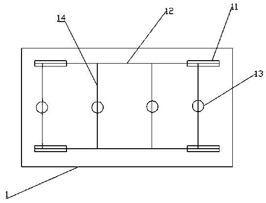 Circulating dyeing machine for garments