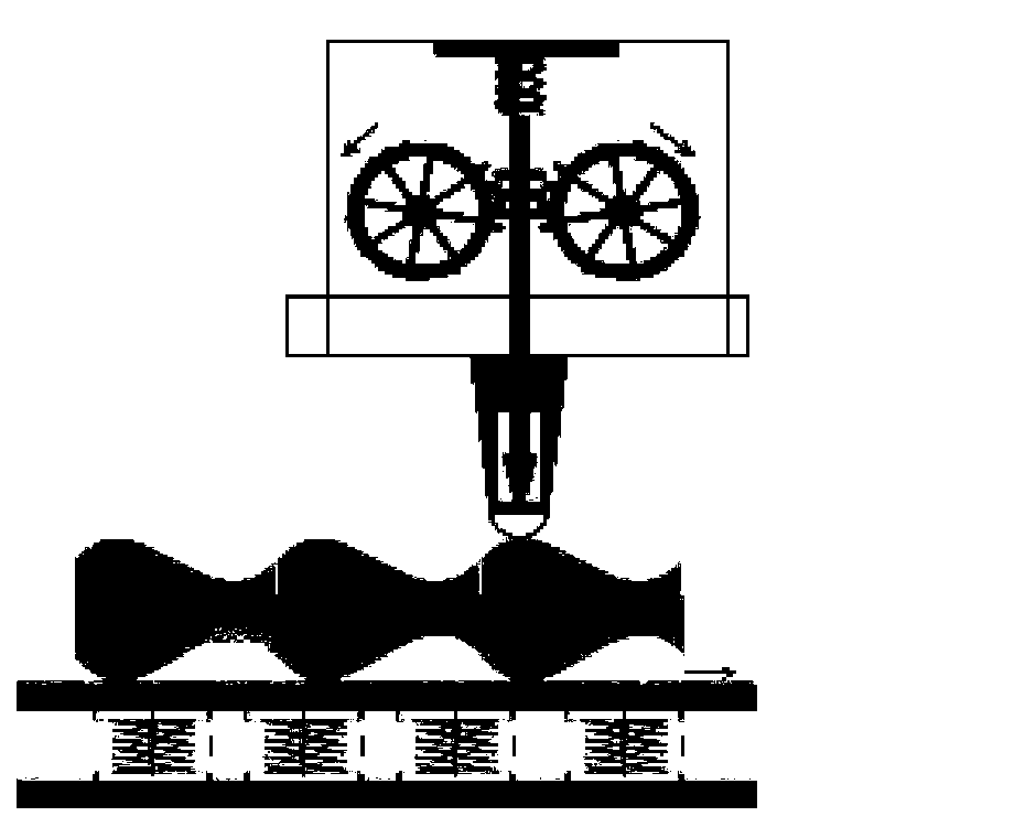 A cable metal shield stripping device