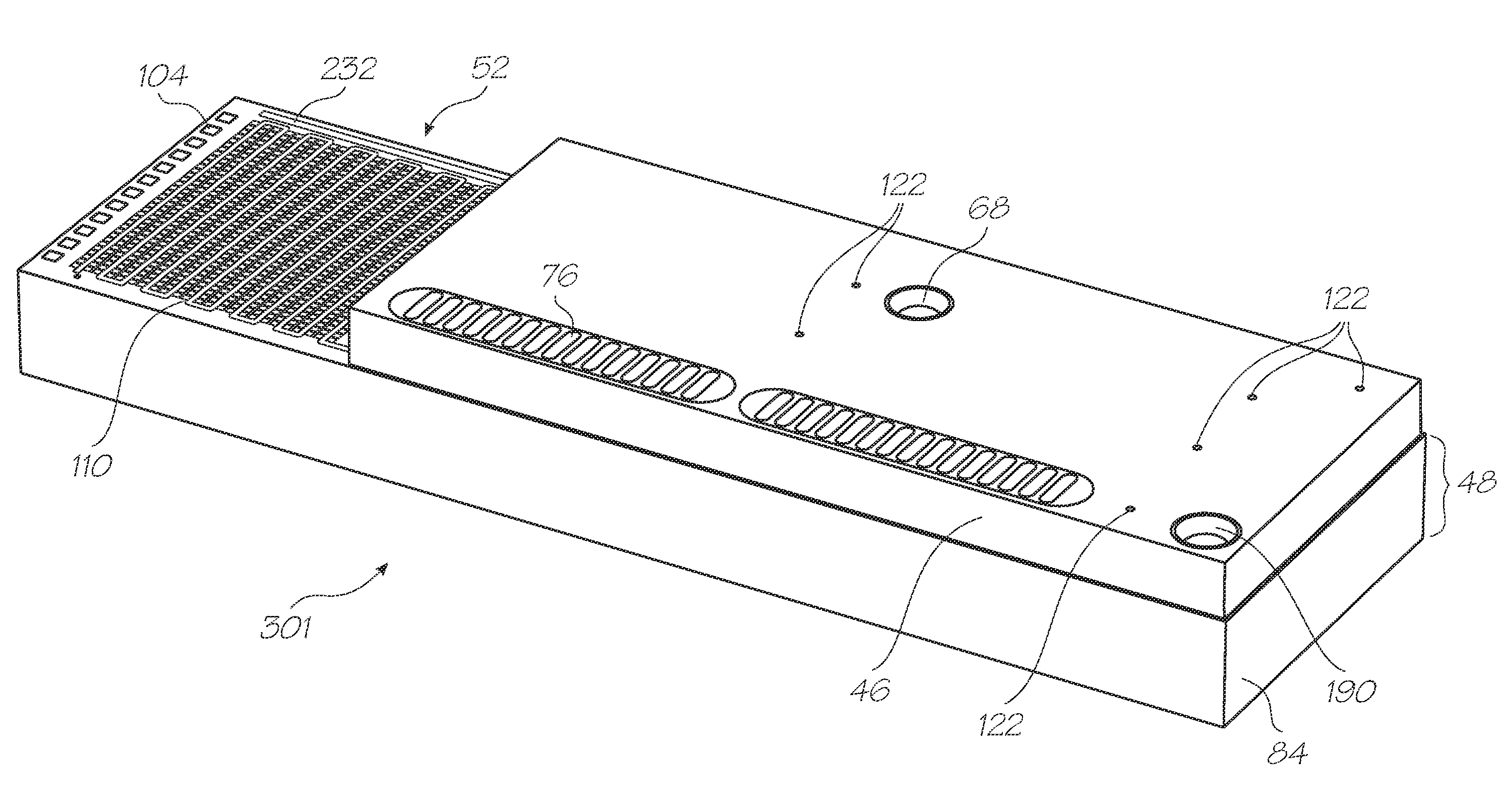 Loc device for amplifying and detecting target nucleic acid sequences using electrochemiluminescent resonant energy transfer, stem-and-loop probes with covalently attached primers