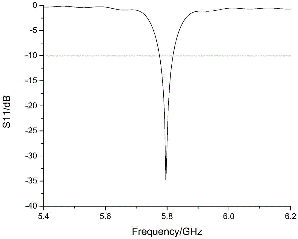 Planar phased-array antenna capable of two-dimensional scanning at wide angle