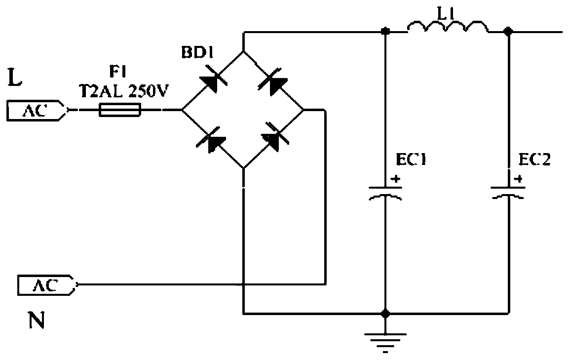 Lithium battery quick charging circuit and application thereof