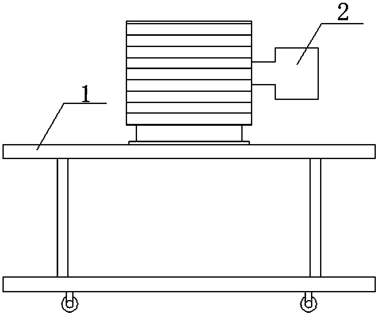 Numerical control grinding and polishing dual-purpose apparatus for horizontal honing