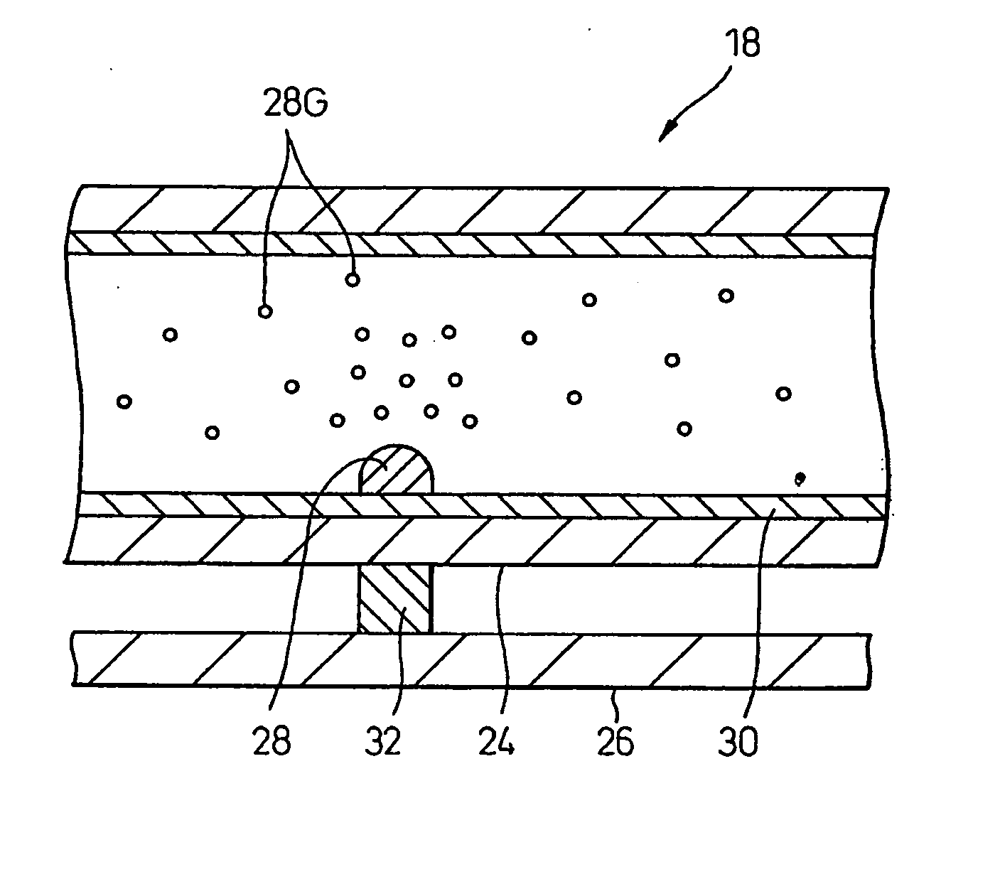 Backlight having a polarization separating element