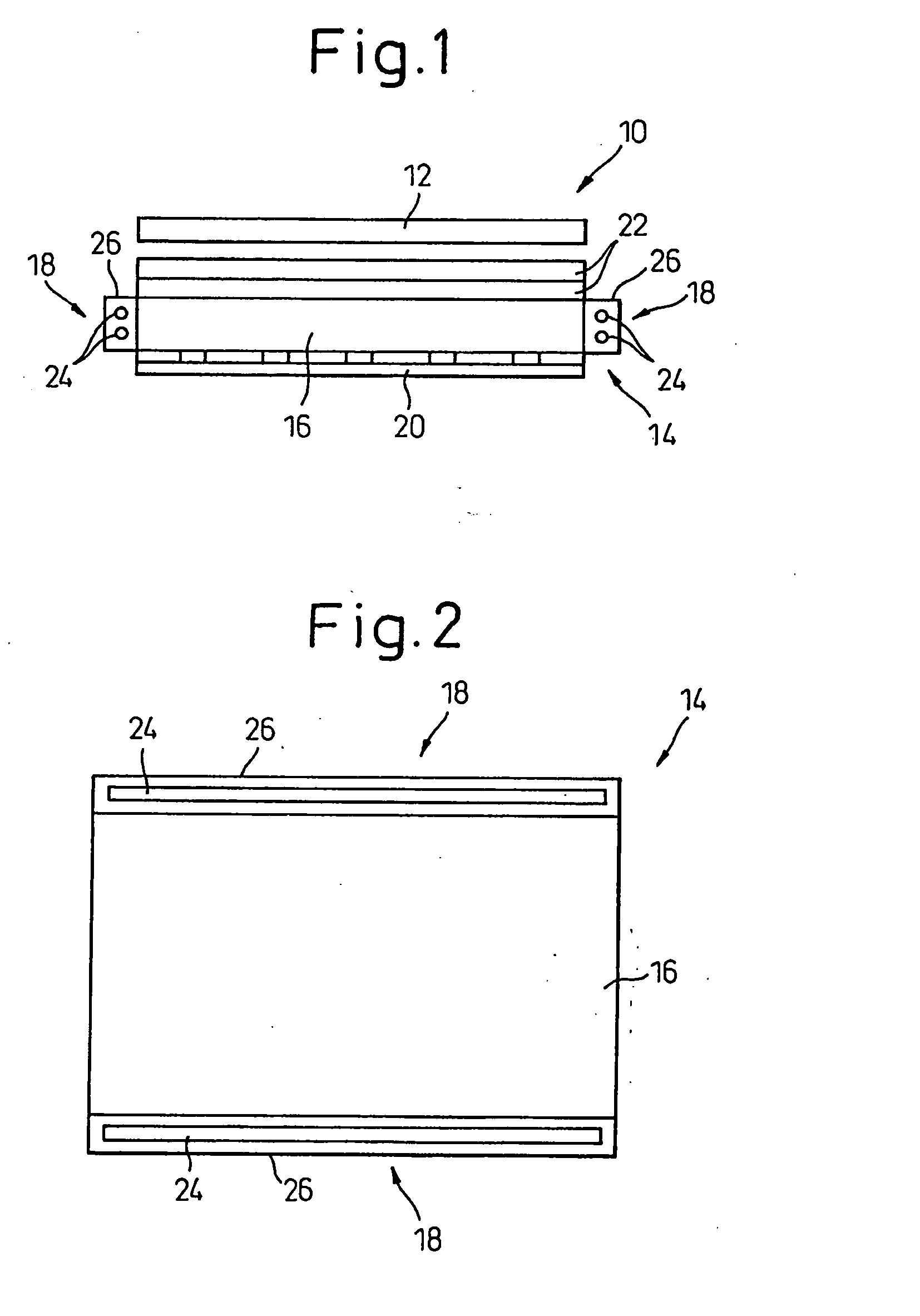 Backlight having a polarization separating element