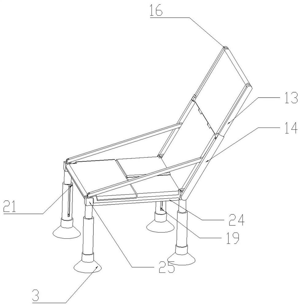 Multifunctional bathroom chair