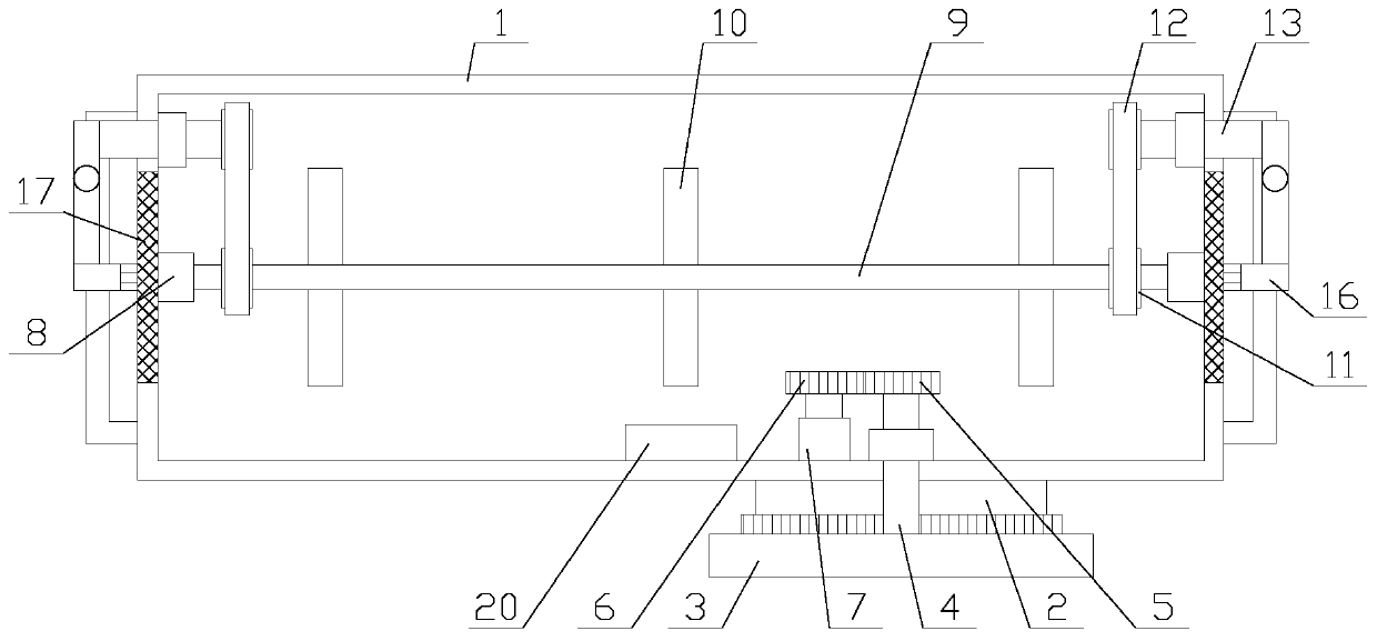 Projection equipment with dustproof function and good heat dissipation effect