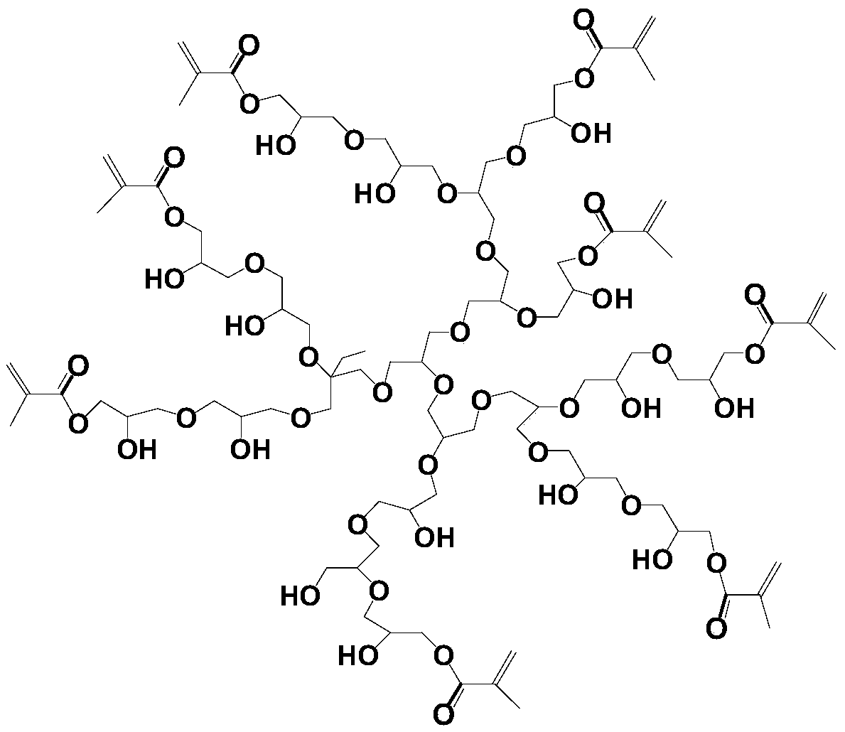 Application of polyether hyperbranched polymers as demulsifier