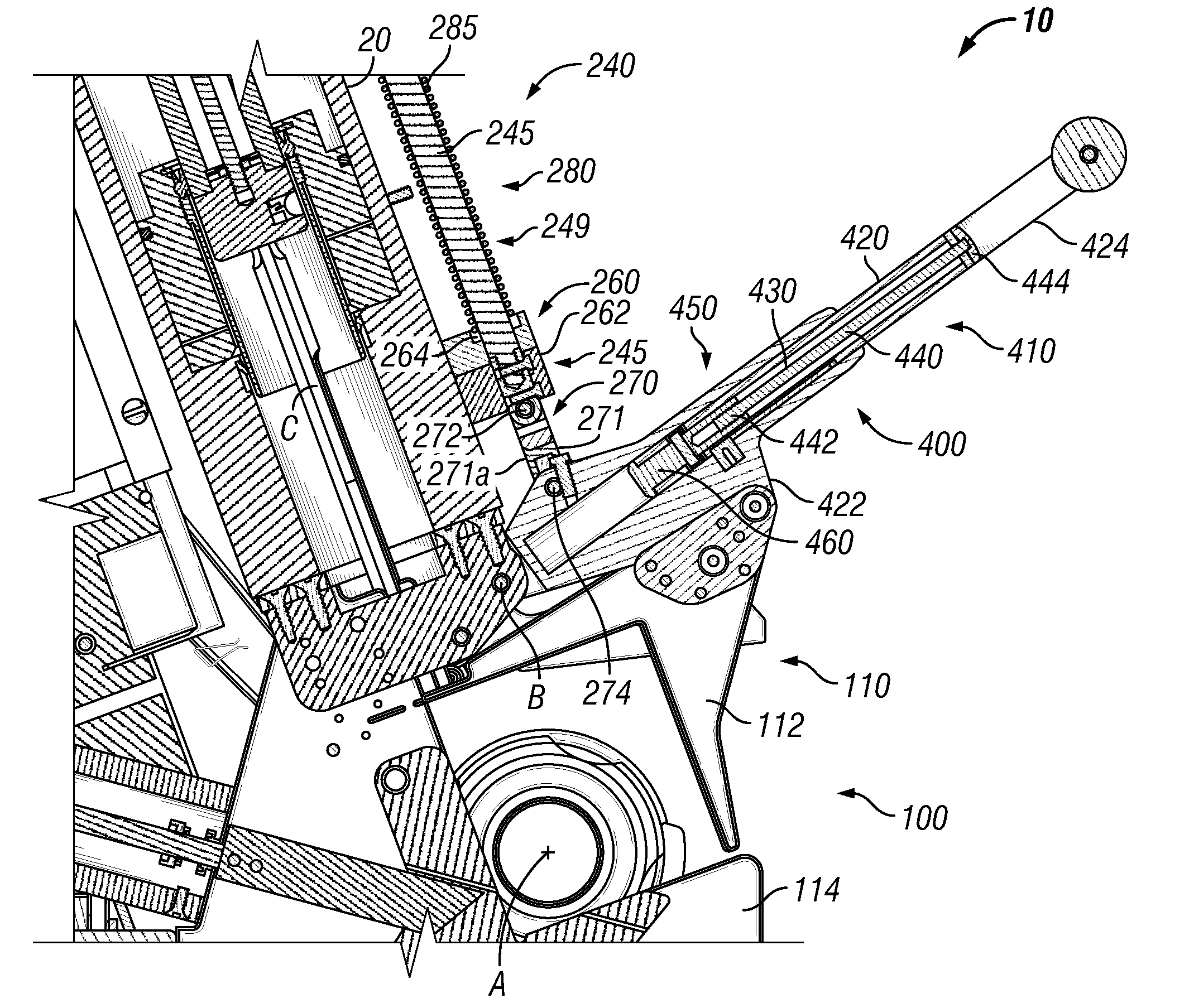 Manually operable clipping-machine