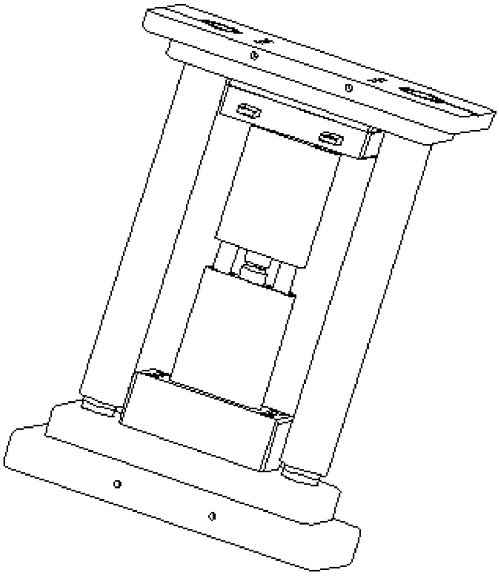 Press-fitting process equipment of vehicle plate body assembly