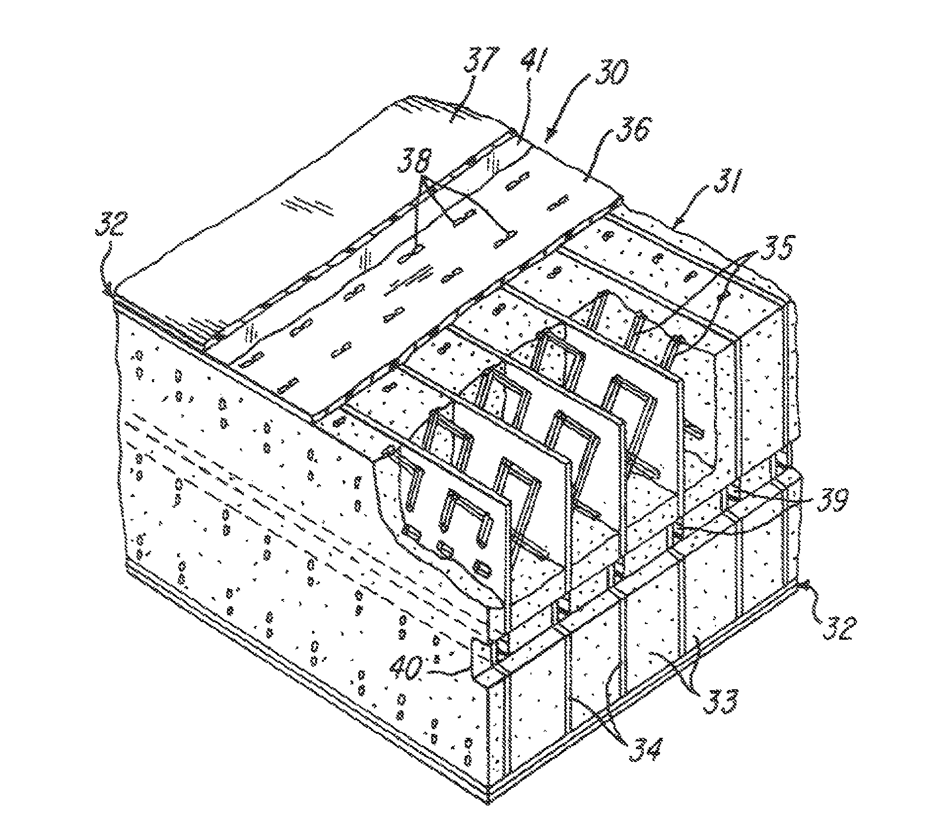 Carbon foam core panels