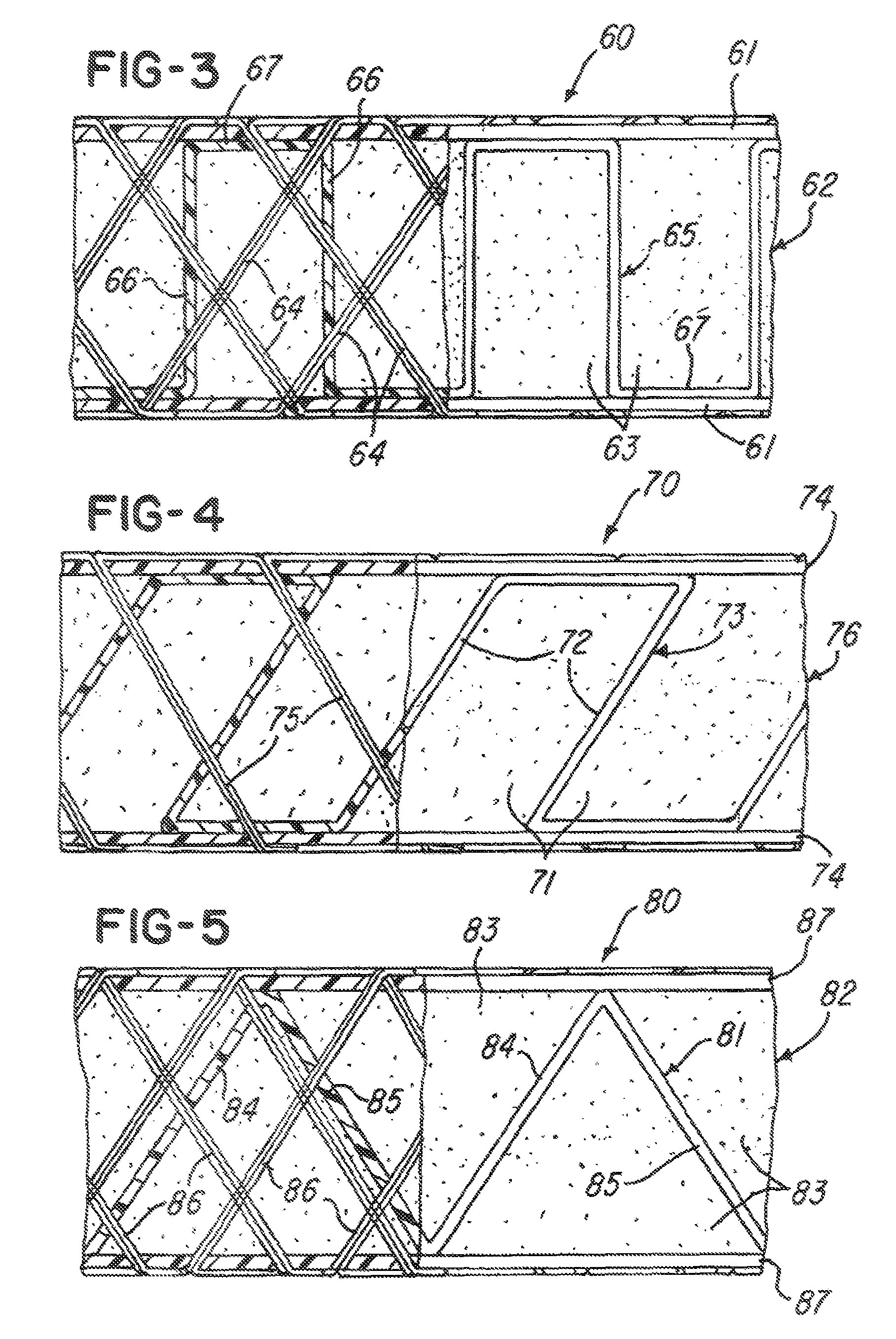 Carbon foam core panels