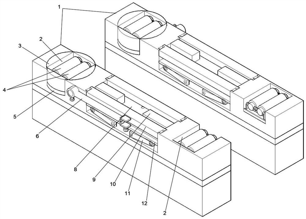 Automobile four-wheel positioning detection equipment