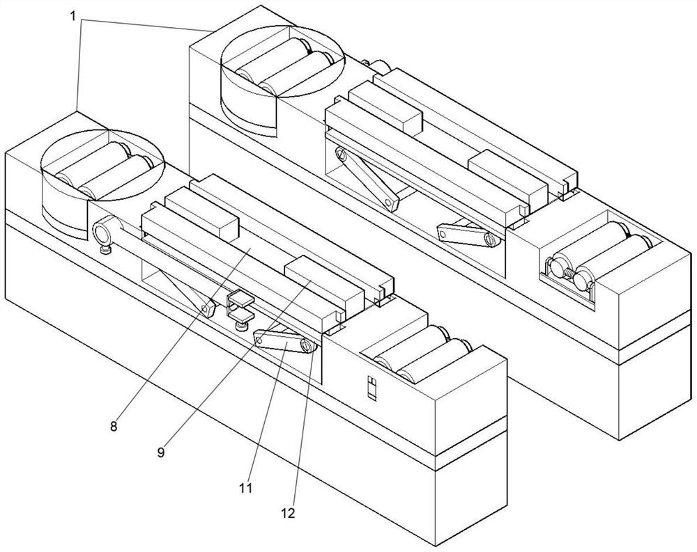 Automobile four-wheel positioning detection equipment