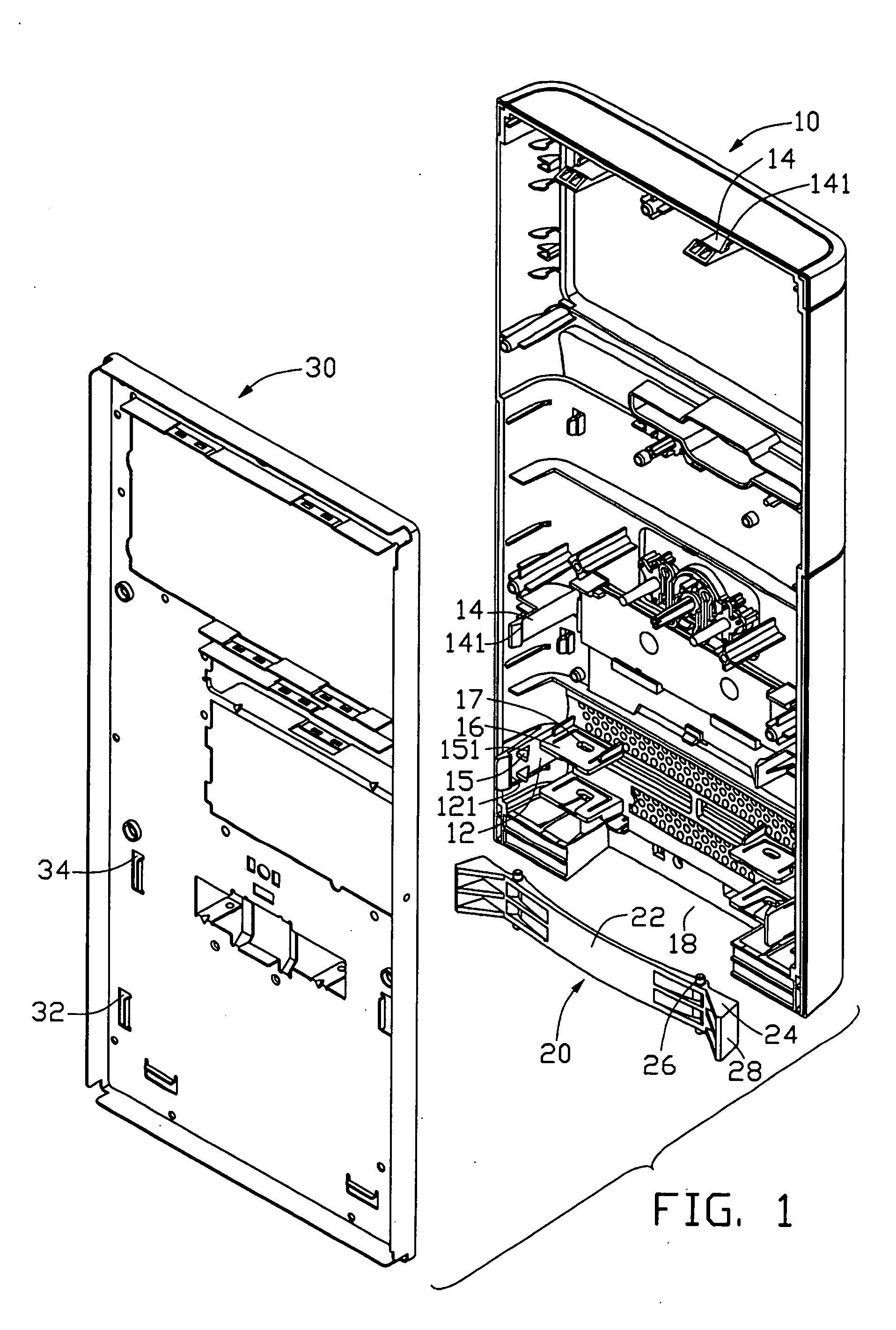 Bezel mounting assembly