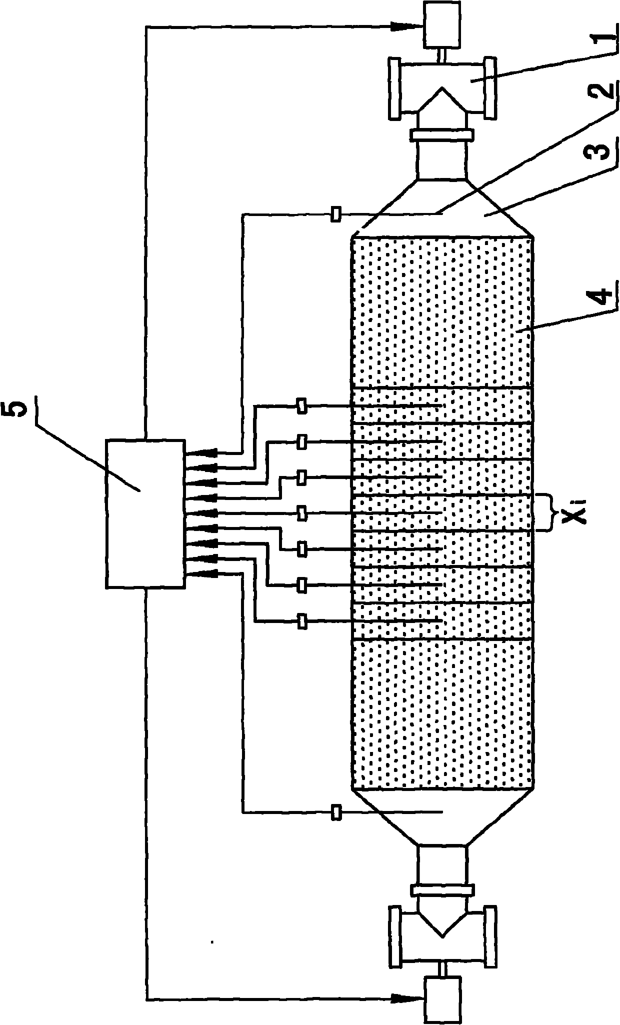 Gas flow reverse control method of ventilation air methane thermal oxidation device of coal mine