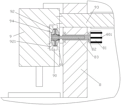 Steady machining equipment with reciprocating motion type machining head