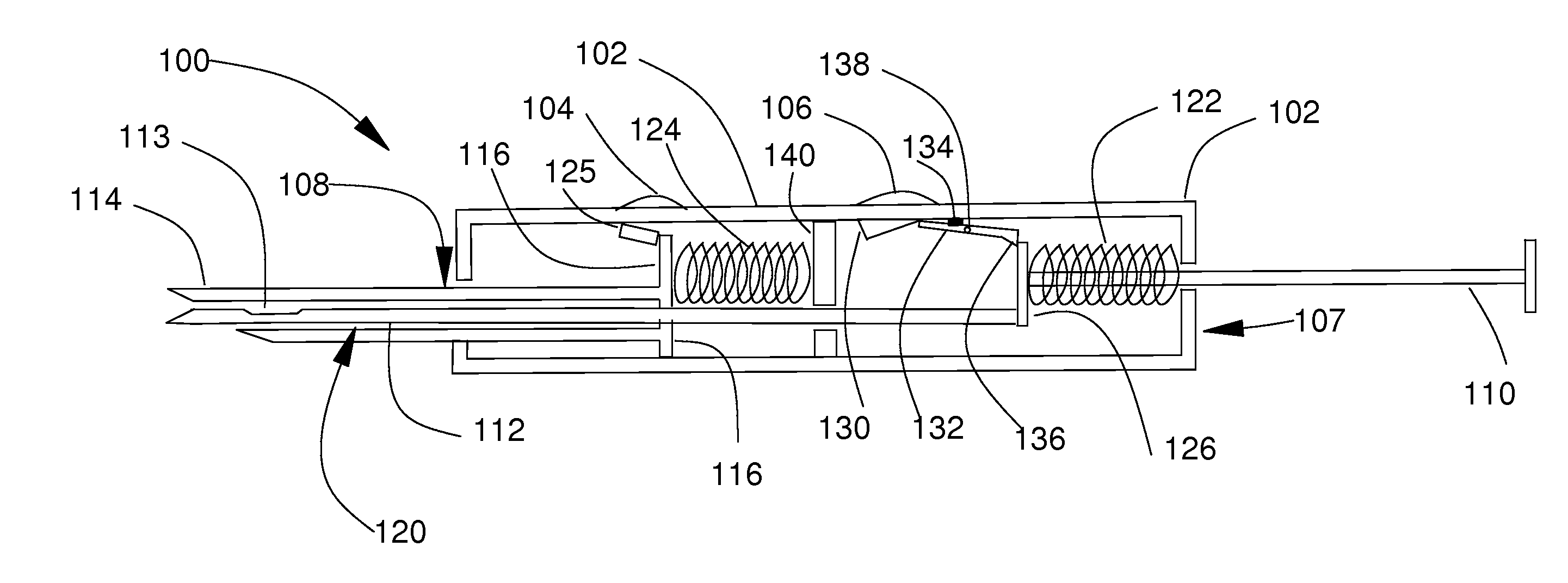 Dual Needle Core Biopsy Instrument