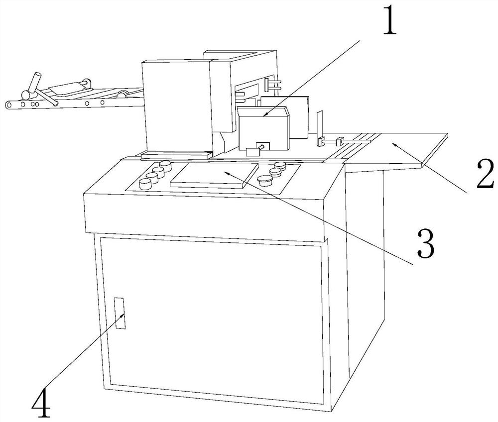 A high-efficiency die-cutting machine