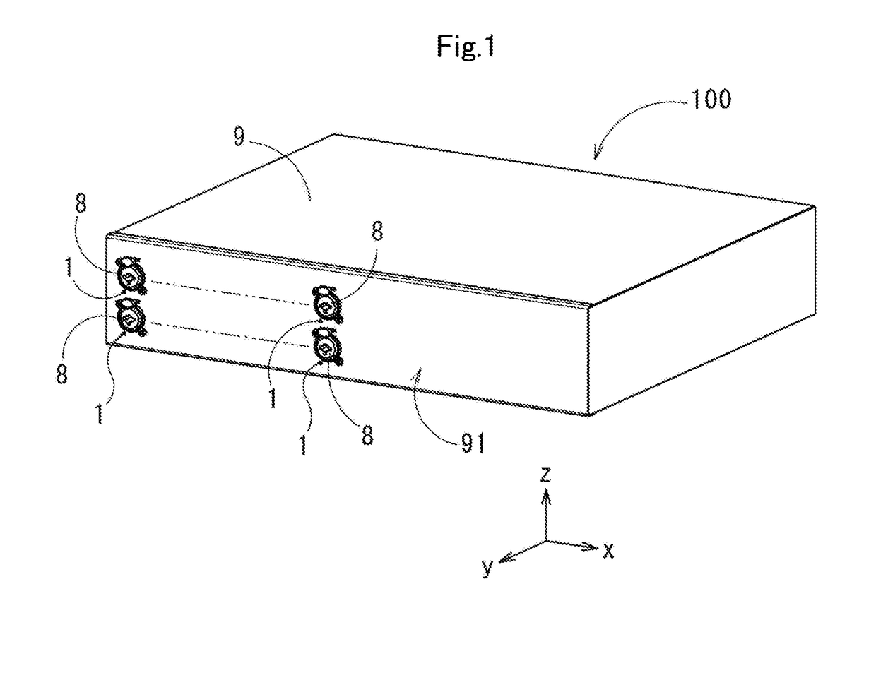 Display device, electronic apparatus, and light guide unit