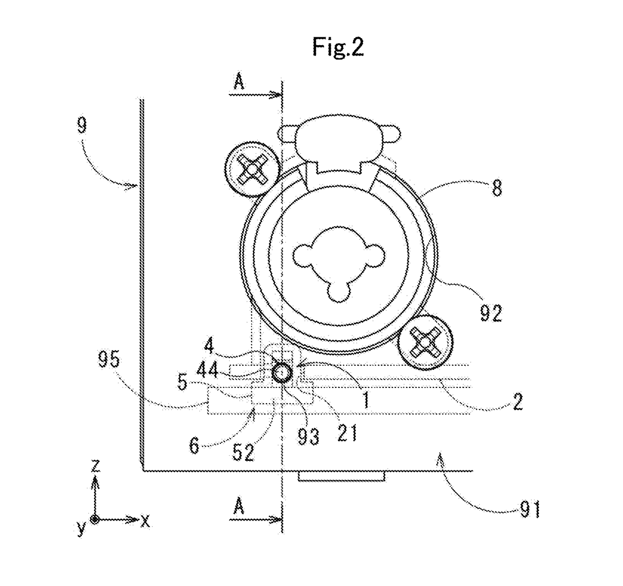 Display device, electronic apparatus, and light guide unit