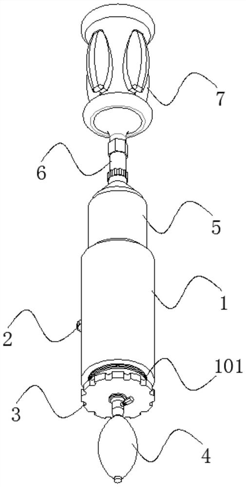 Gynecological and obstetrical reproductive secretion sampling device