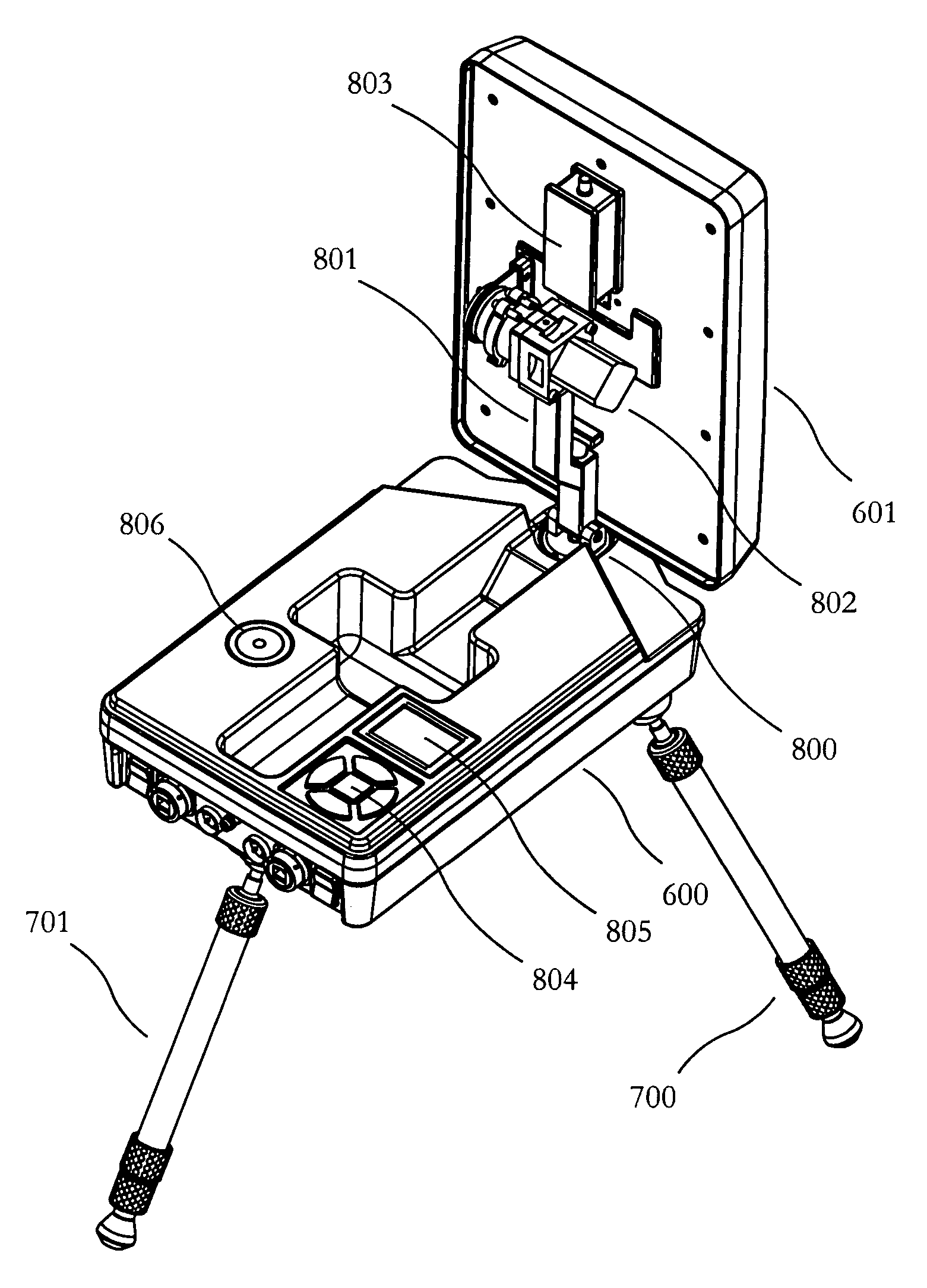 Portable antenna positioner apparatus and method