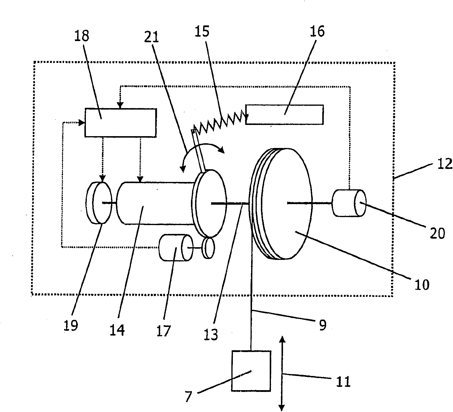 Drive unit for X-ray system