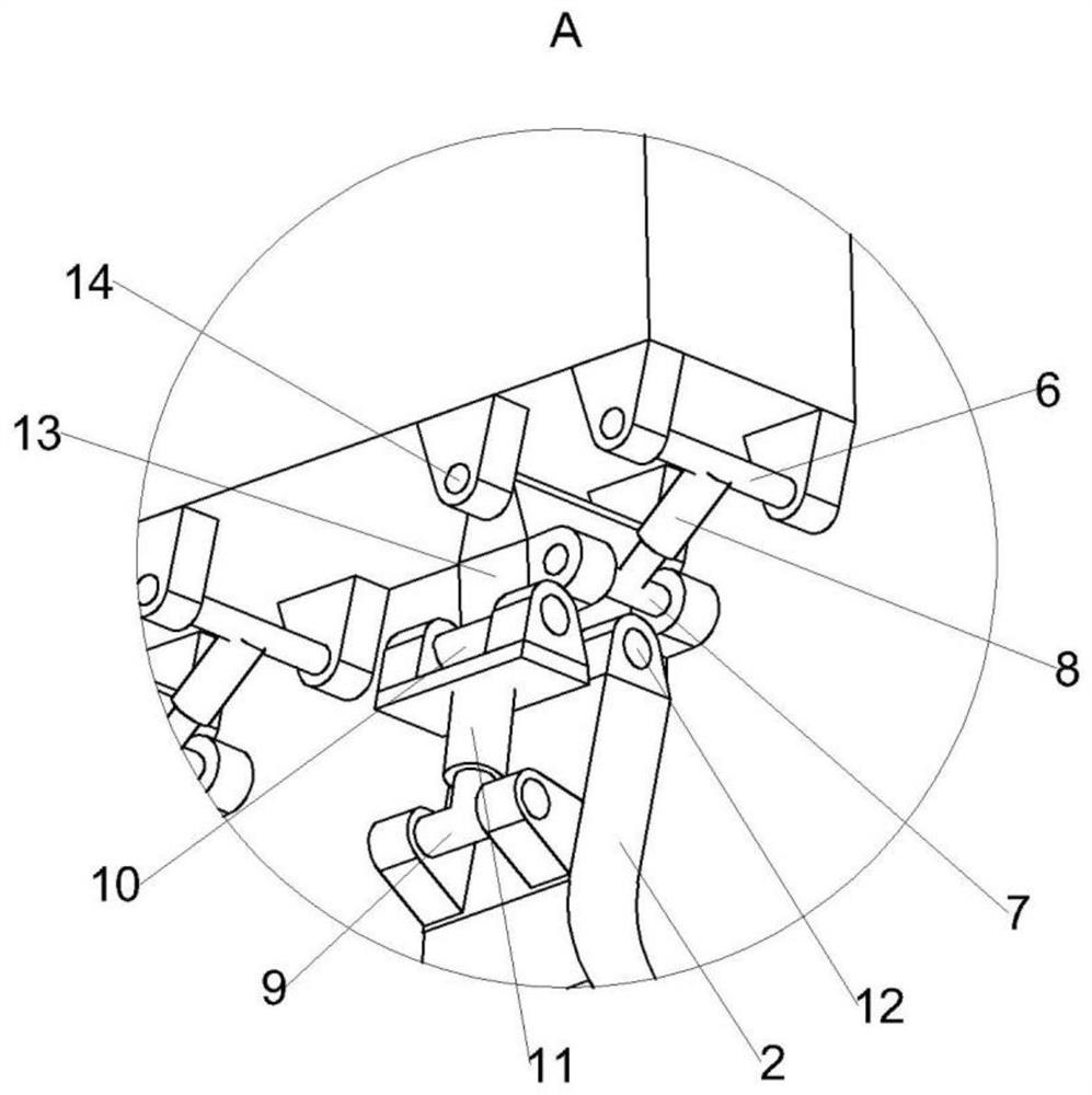 Steel structure detection device