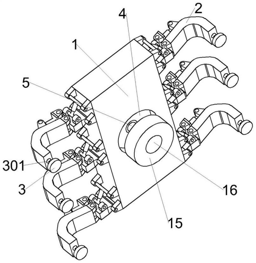 Steel structure detection device