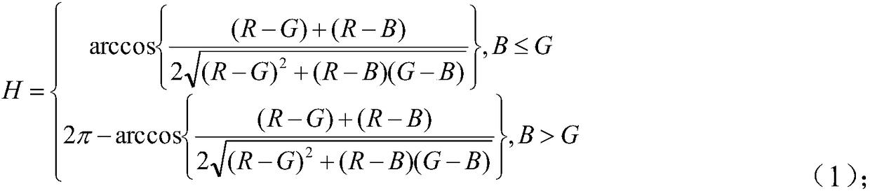 Self-adaptive enhancement method based on dark-light color image