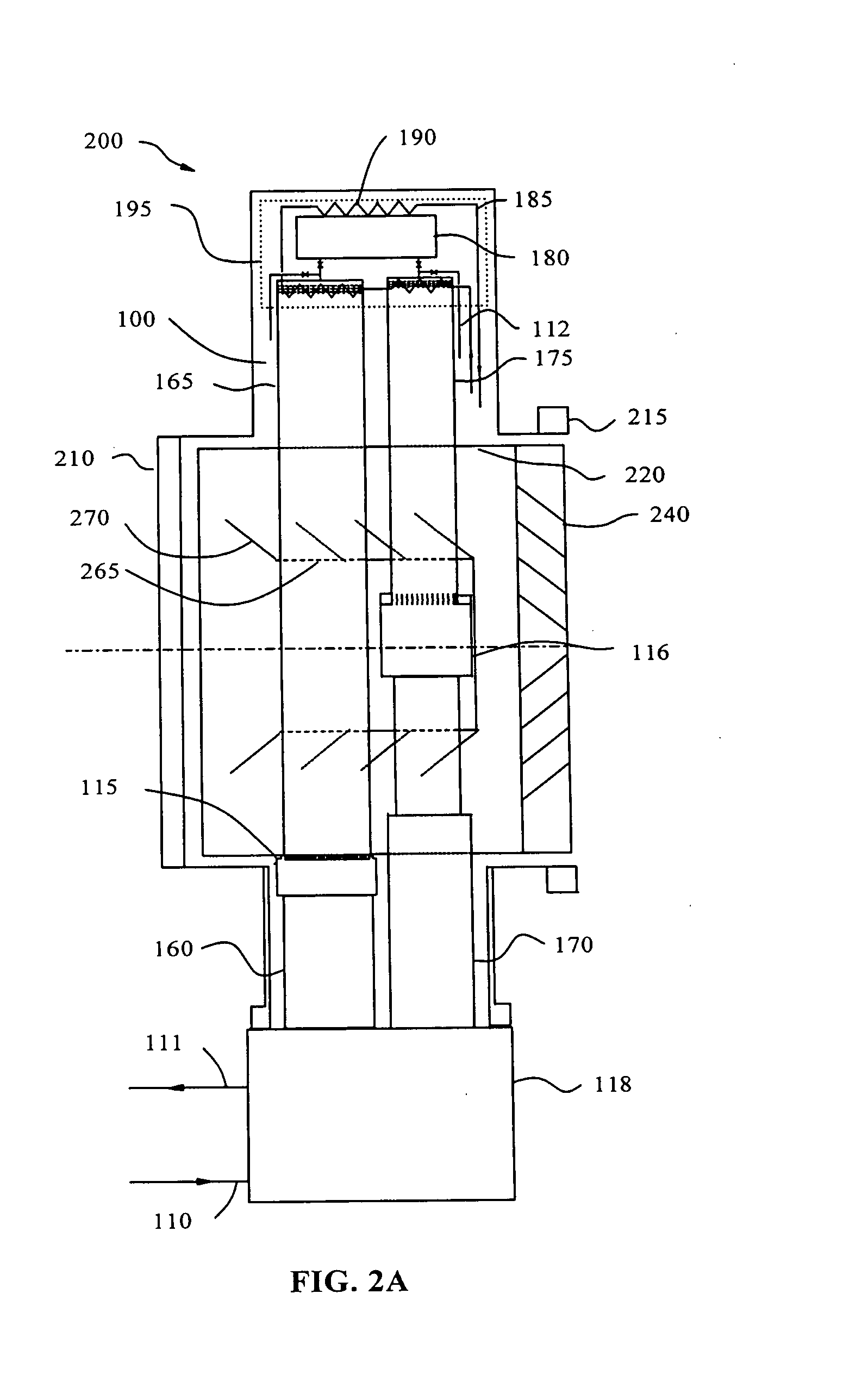 Cryopump with two-stage pulse tube refrigerator