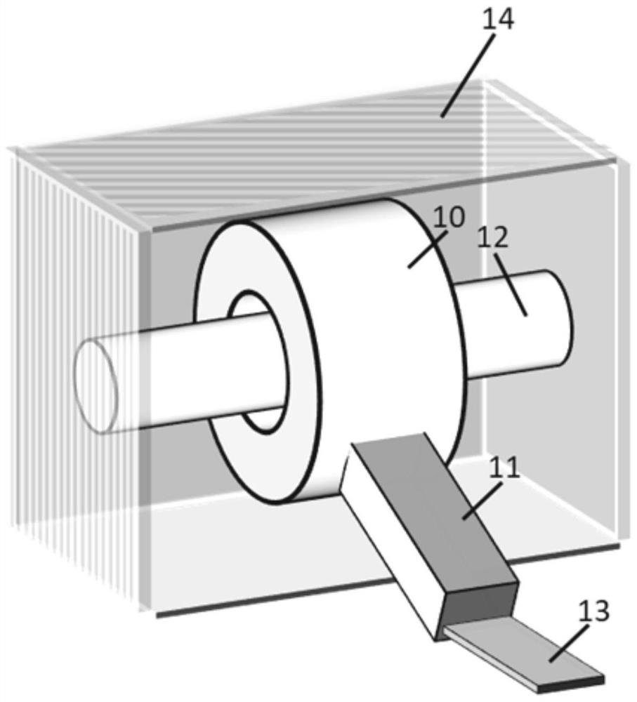 Non-contact electrostatic intensity detection system