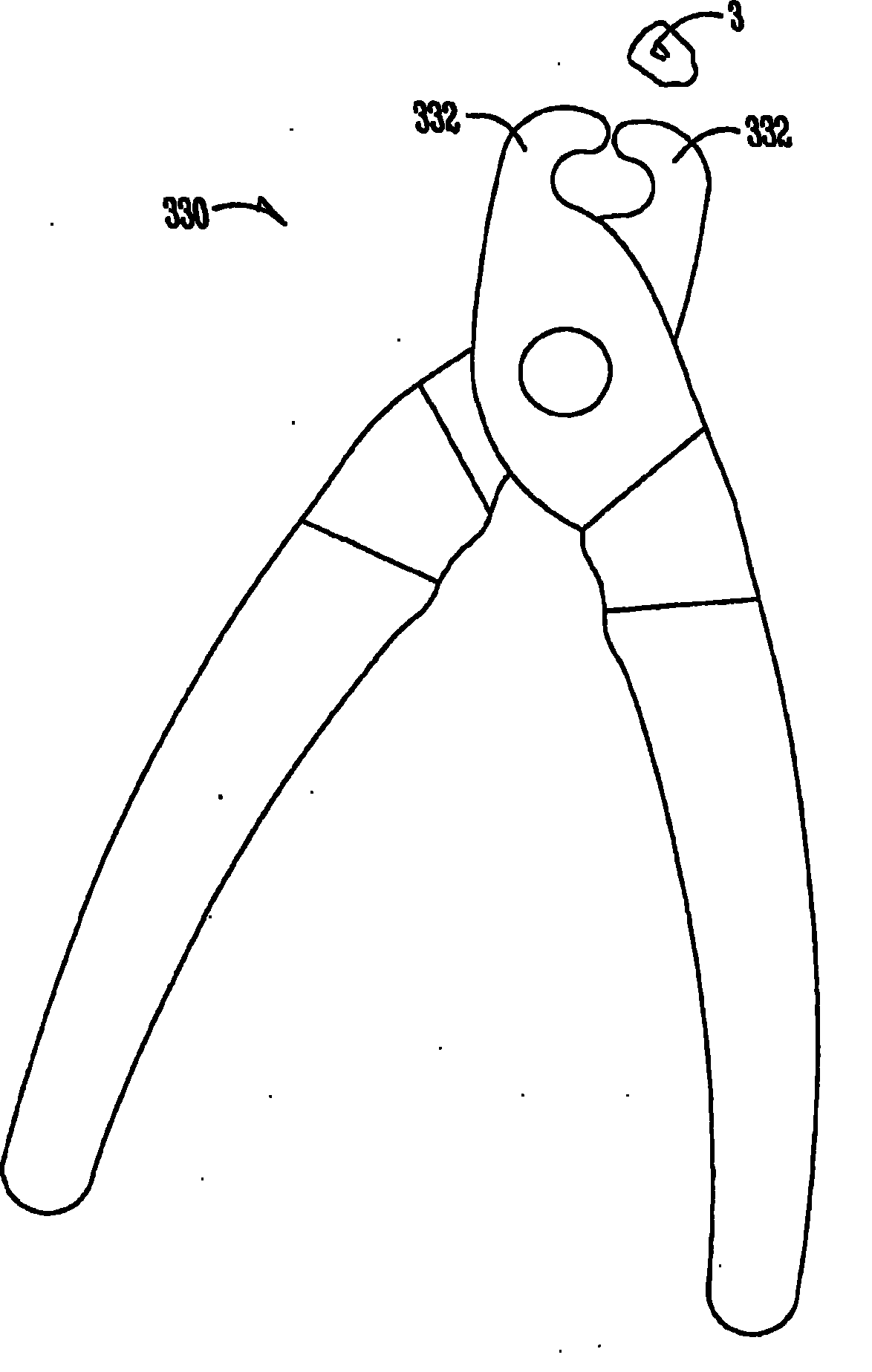 Clip based sampling of seed for the removal of specific seed tissue or structures for seed analysis