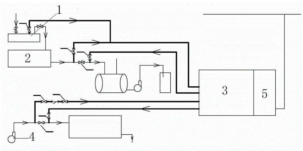 Low temperature waste heat generating set using dead steam of paper mill