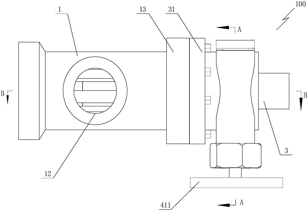 Pressure regulating type pressure control valve